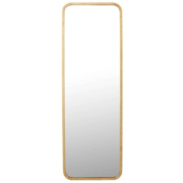 MIRROR MONA RECTANGLE IRON/GLASS GOLD