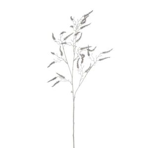 BRANCH AMARANTH GLITTER PLASTIC SILVER LARGE