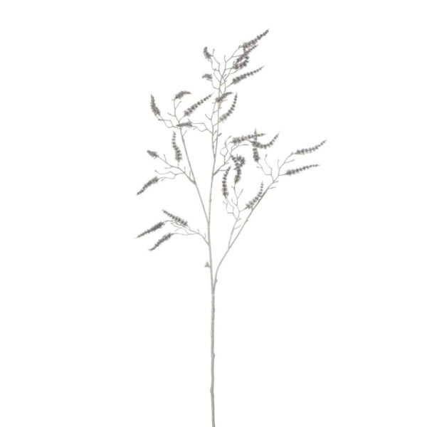 BRANCH AMARANTH GLITTER PLASTIC SILVER LARGE