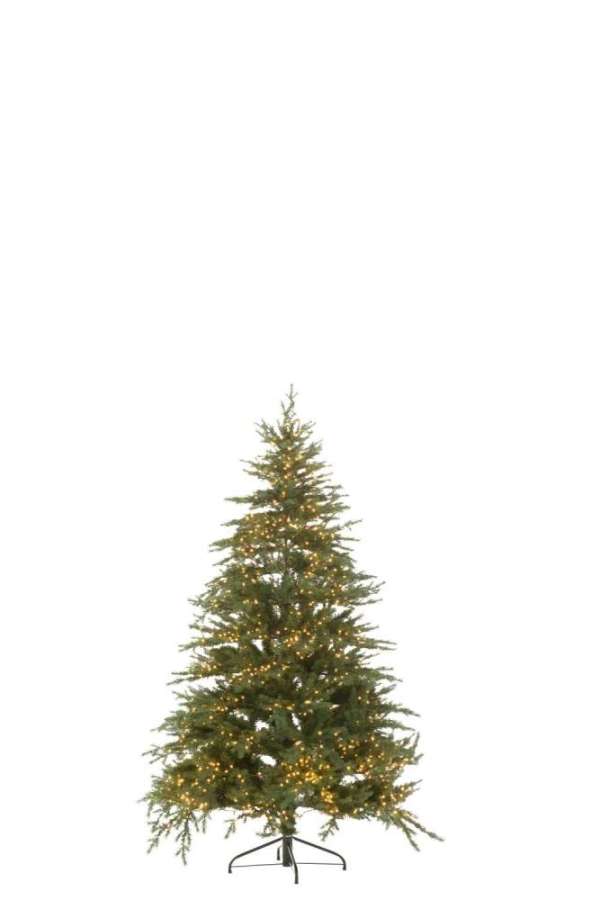 CHRISTMAS TREE 1600 LED ARTIFICIAL DARK GREEN MEDIUM