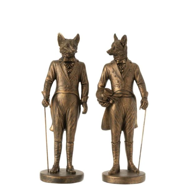 FOX GENTLEMAN POLY BRONZE ASSORTMENT OF 2