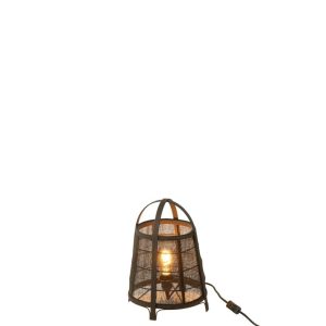LAMP RYA COTTON/BAMBOO BLACK SMALL