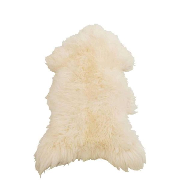 FLOOR MAT LONG SHEEP SKIN WHITE