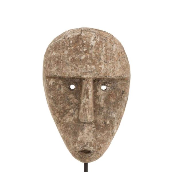 FIGURE ABSTRACT WALL OR PIN ALBASIA WOOD GREY