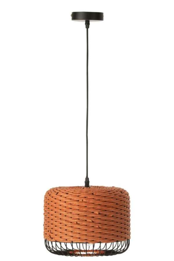 CEILING LAMP METAL ORANGE