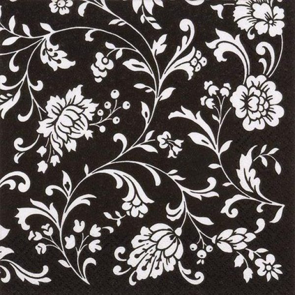 Serviett Kaffe 25x25cm