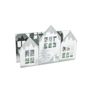 Lysholder Blank Husx3 M/Tre 25Cm