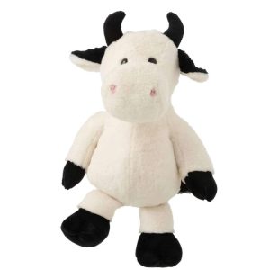 COW PLUSH ECRU/BLACK EXTRA LARGE