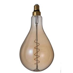 LEDLAMP AMBER PS52 SPIRAL E27