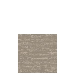 PACK 16 NAPKINS TEXTTILE TOUCH PAPER TAUPE SMALL