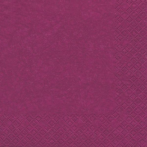 Serviett plomme 33X33Cm