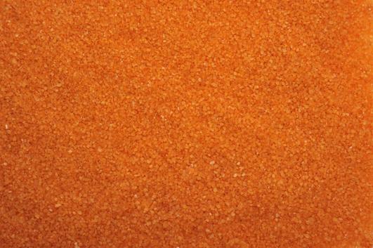 DECOSAND IN POT SQ ORANGE 700GR 7X7X14