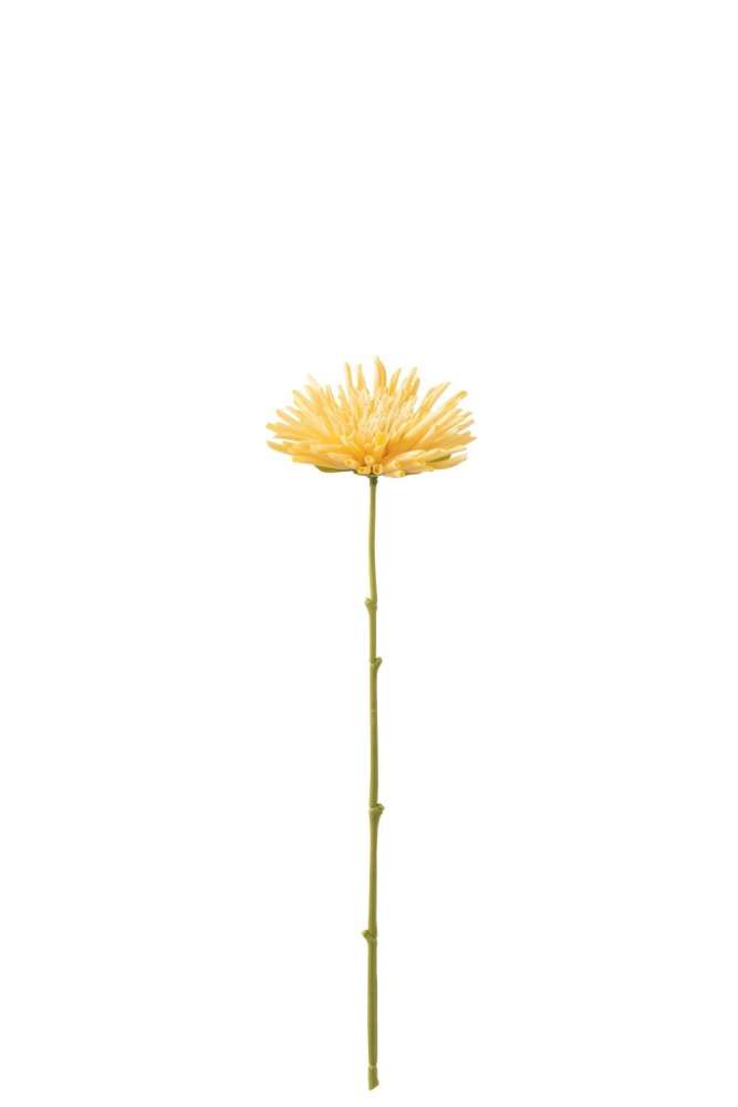 CHRYSANTH MINI PLASTIC LIGHT YELLOW