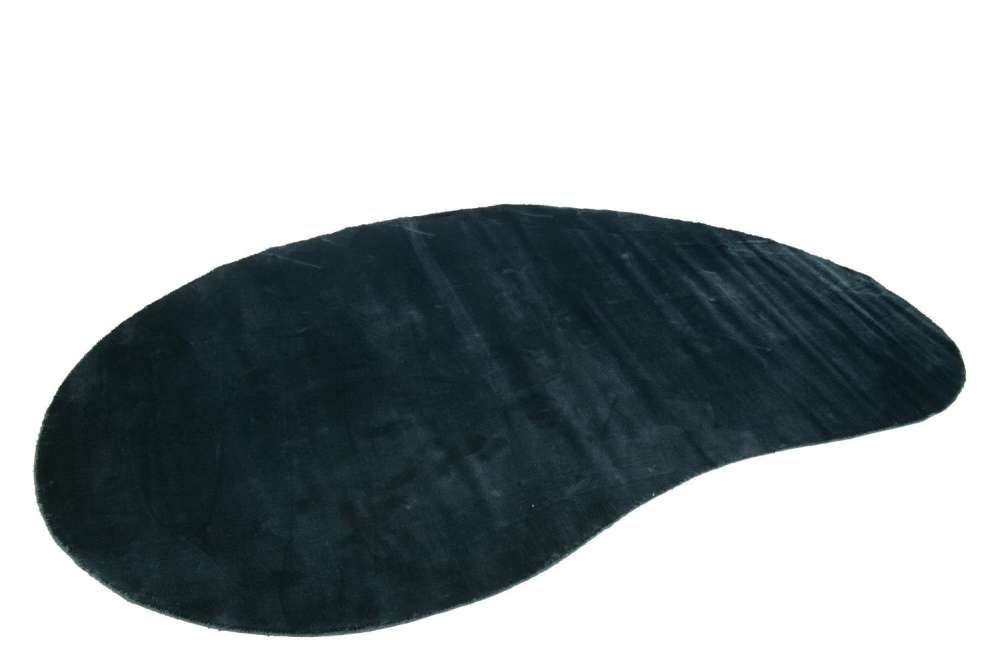 CARPET ORGANIC POLYESTER DARK BLUE