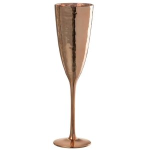CHAMPAGNE GLASS MIRROR GLASS COPPER COLORED