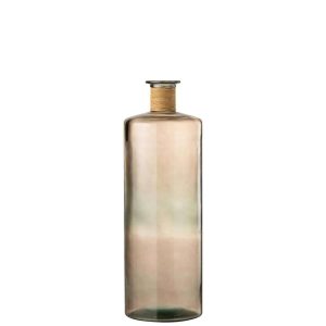 VASE SAFARI GLASS LIGHT BROWN LARGE
