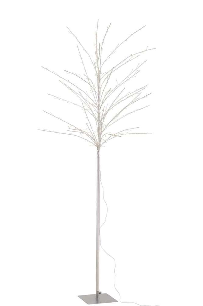 BARE TREE+LED METAL SILVER LARGE