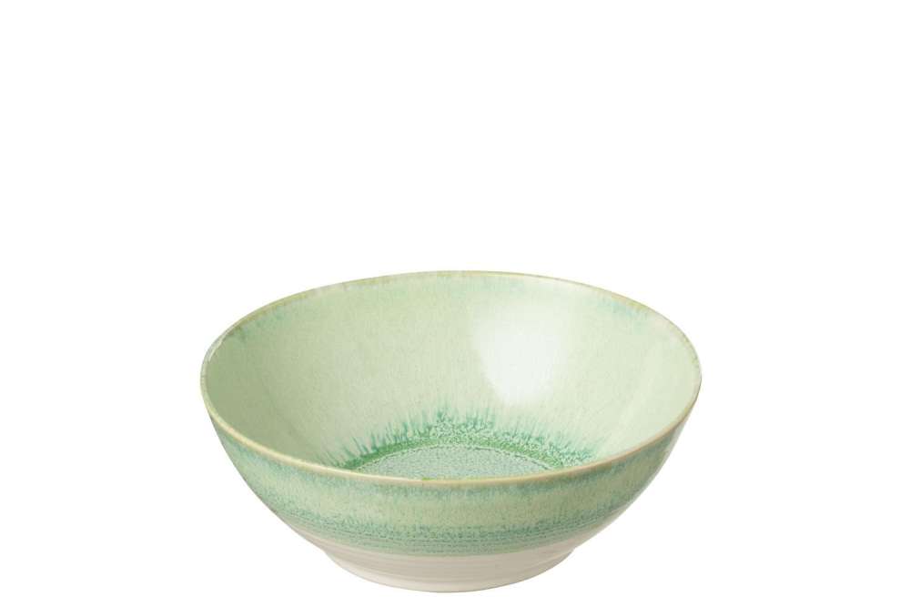 BOWL LARA PORCELAIN GREEN LARGE