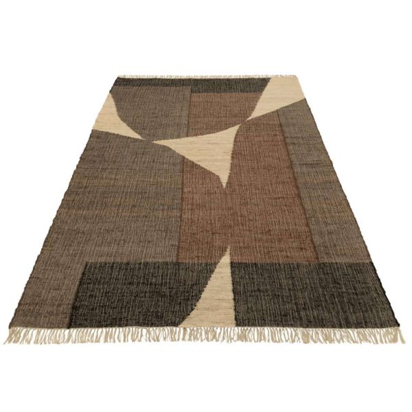 CARPET DAKAR POLY CREAM/BROWN