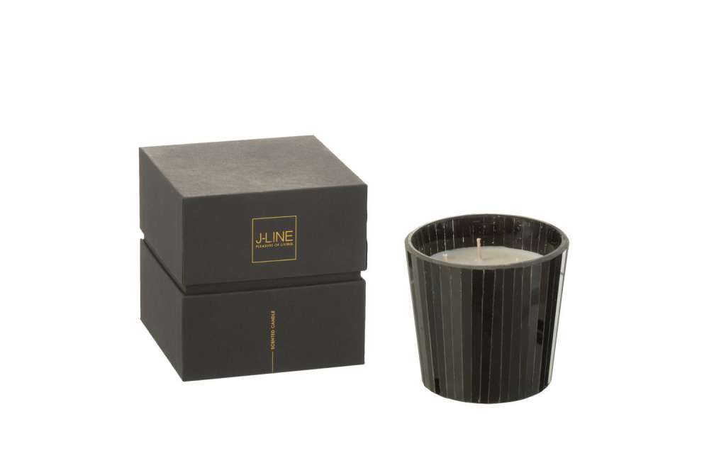SCENTED CANDLE NOA SPICY TWILIGHT BLACK SMALL-35H