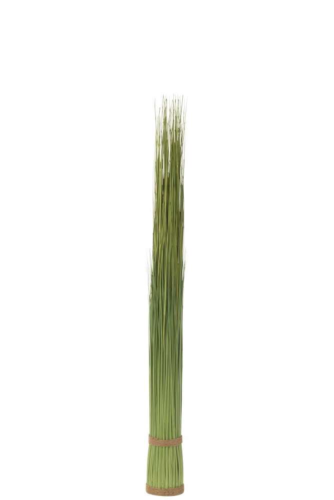 GRASSES BUNDLE PLASTIC GREEN MEDIUM