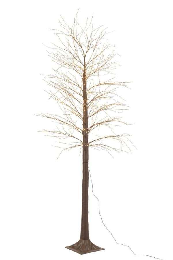 TREE 3000 LED PLASTIC BROWN LARGE
