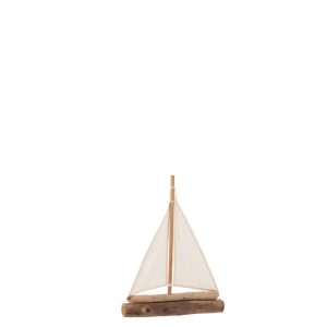 SAILBOAT DRIFTWOOD NATURAL SMALL