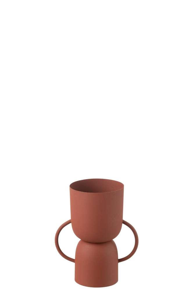 VASE CUP IRON RUST