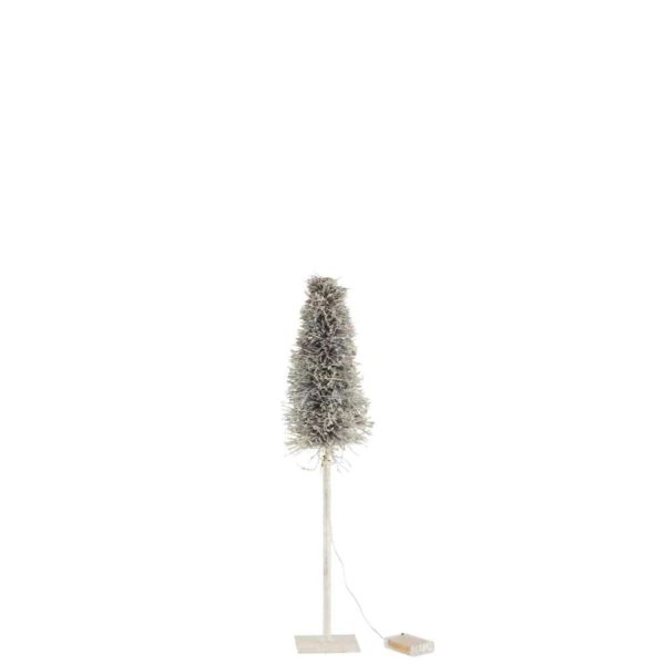 TREE DECO LED/BAT BRANCHES WHITE WASH SMALL