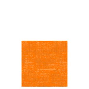 PACK 16 NAPKINS TEXTTILE TOUCH PAPER ORANGE SMALL