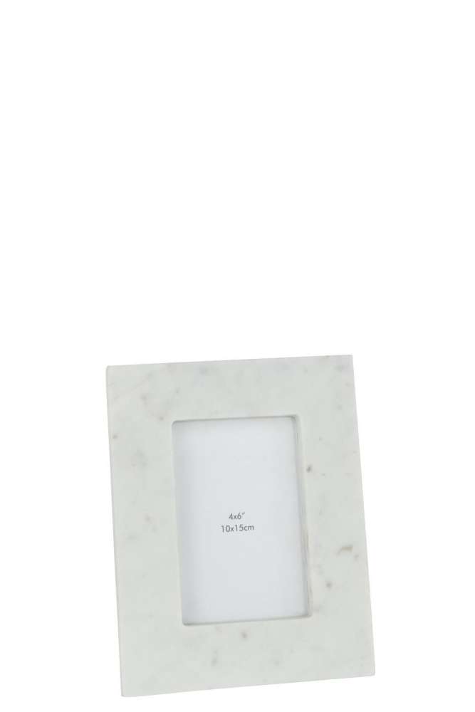 PHOTO FRAME 10x15 MARBLE WHITE SMALL