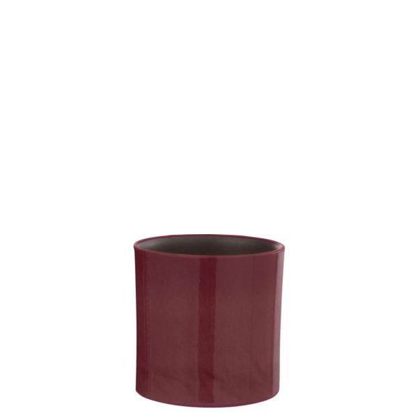 FLOWER POT FLEK CERAMIC FUSCHIA SMALL