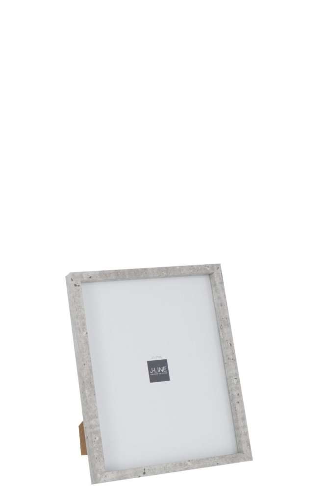 PHOTO FRAME RECTANGLE 20X25CM MDF LIGHT GRAY