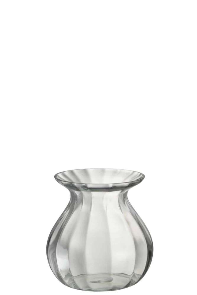 VASE AMO GLASS TRANSPARENT LARGE