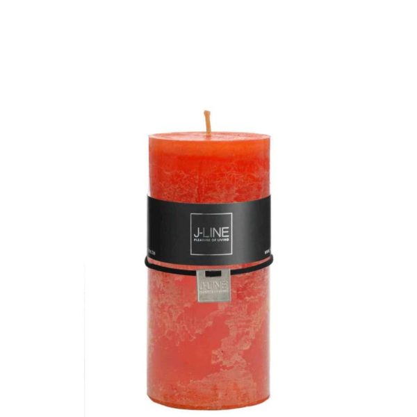 CYL. CANDLE ORANGE L -52H J LINE