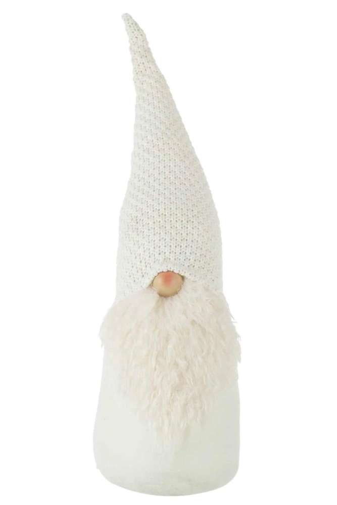 SANTA CLAUS POLY WHITE LARGE