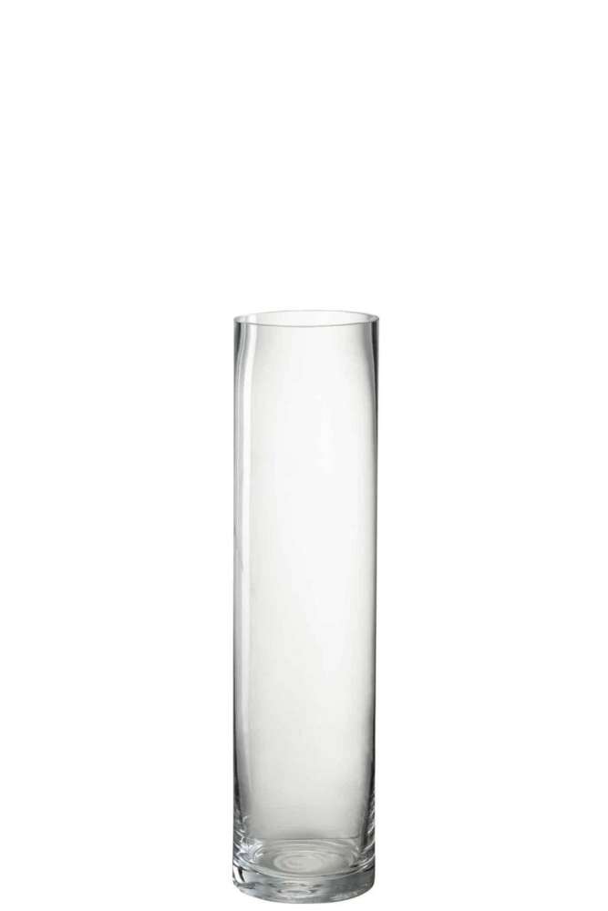 VASE CYLINDER GLASS TRANSPARENT MEDIUM