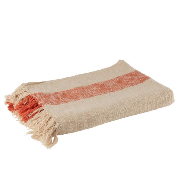 PLAID EMMA COTTON ORANGE