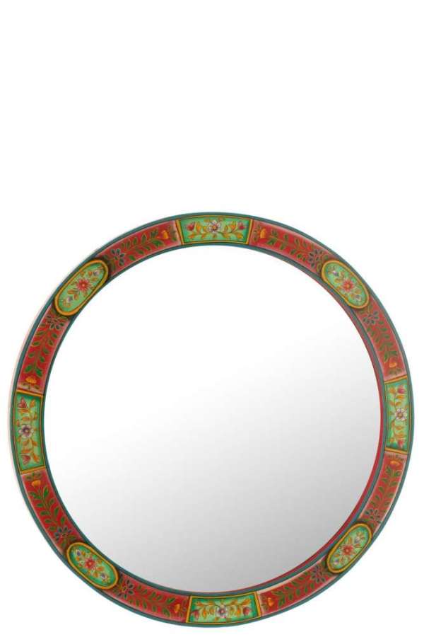 MIRROR ROUND FRAME MUMBAI MDF MIX