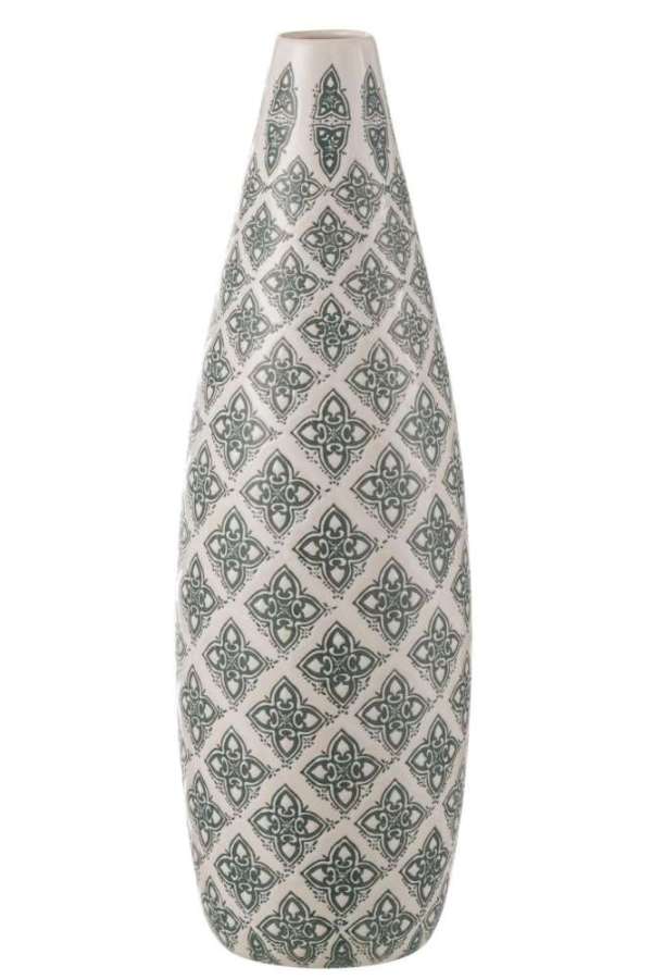 VASE KOUSA PORCELAIN BLUE/WHITE