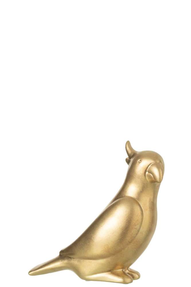 CACKATOO FAIENCE GOLD