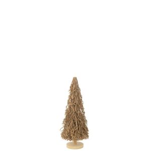 CHRISTMAS TREE TEATREE WOOD NATURAL SMALL