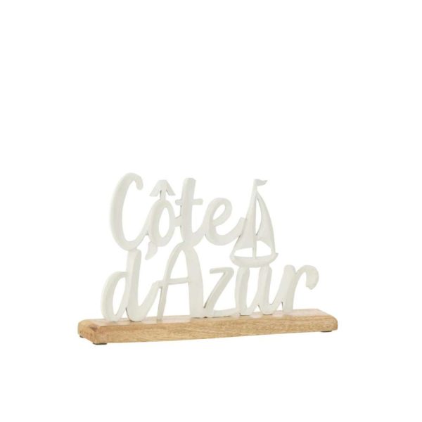 CÔTE D'AZUR ON BASE ALUMINIUM WHITE