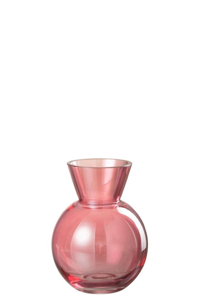 BASE BALL GLASS PINK SMALL