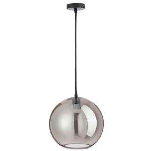 LAMP BALL GLASS MIRROR SILVER LARGE