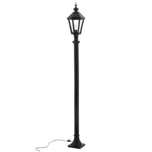 LANTERN POLE OUTDOOR CAST IRON BLACK