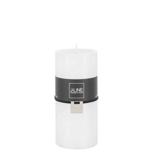 CYL. CANDLE WHITE L -52H J LINE