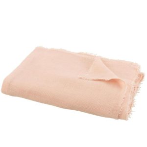 PLAID REGULAR COTTON/LINEN PINK