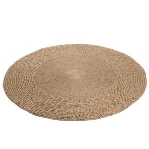 CARPET ROUND BRAIDED SEAGRASS NATURAL