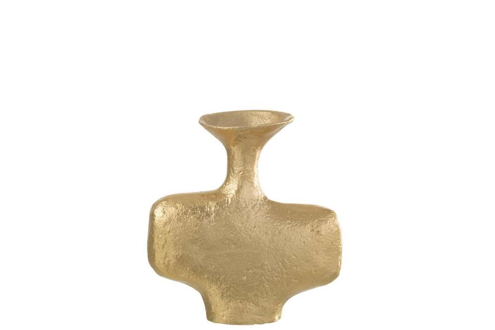 VASE MODERNA ALUMINIUM GOLD